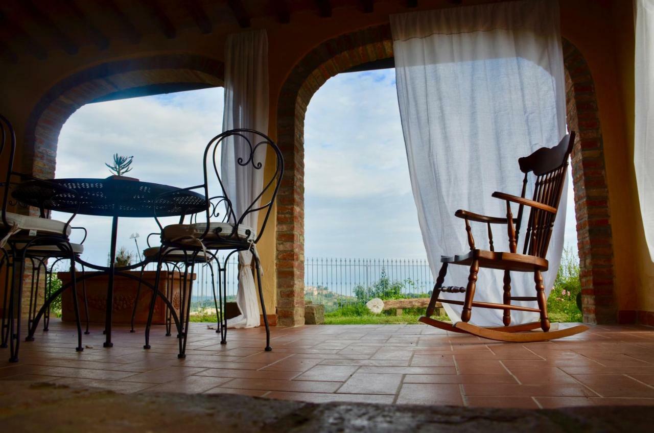 Ferienwohnung Casa Magnolia Terricciola Exterior foto