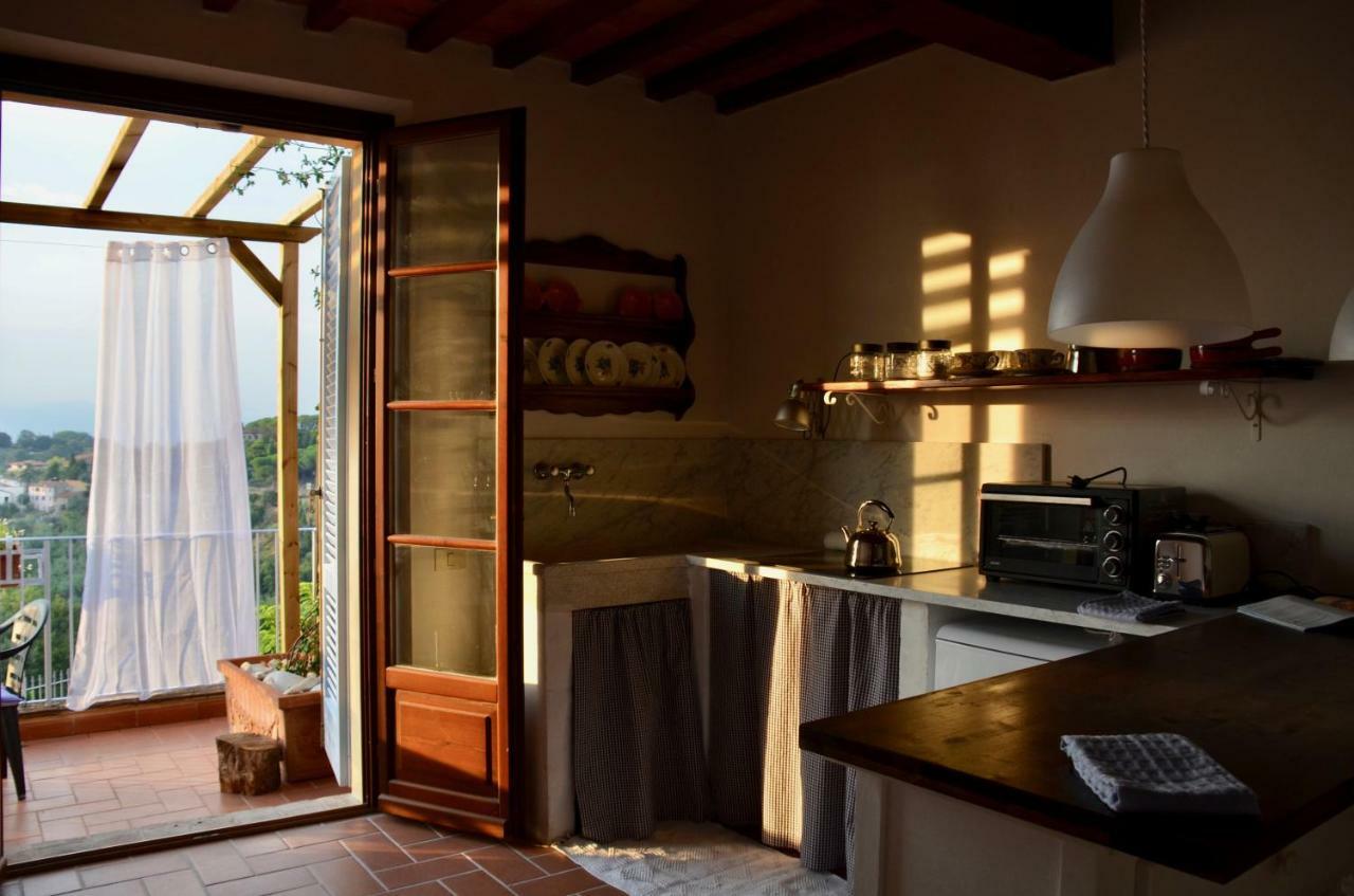 Ferienwohnung Casa Magnolia Terricciola Exterior foto